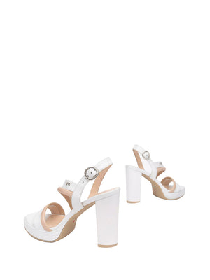 NERO GIARDINI Sandalo Donna - Bianco