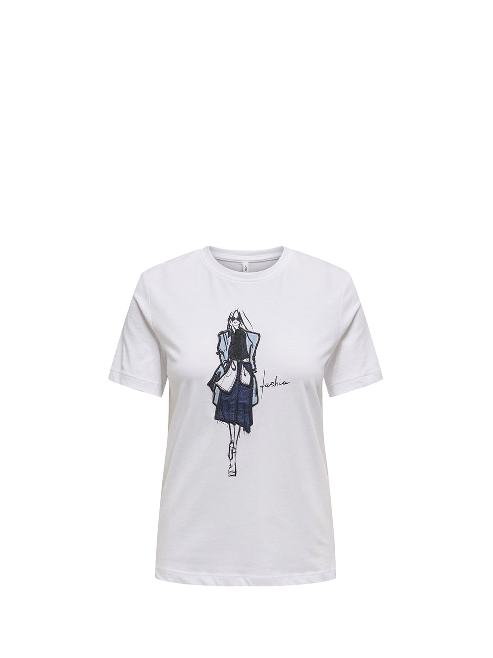Only 2 uscita T-Shirt Donna - Bianco