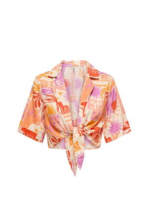 Only 2 uscita Top Donna - Multicolore