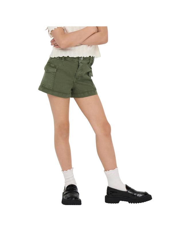 Only 2 uscita Short Bambina - Verde