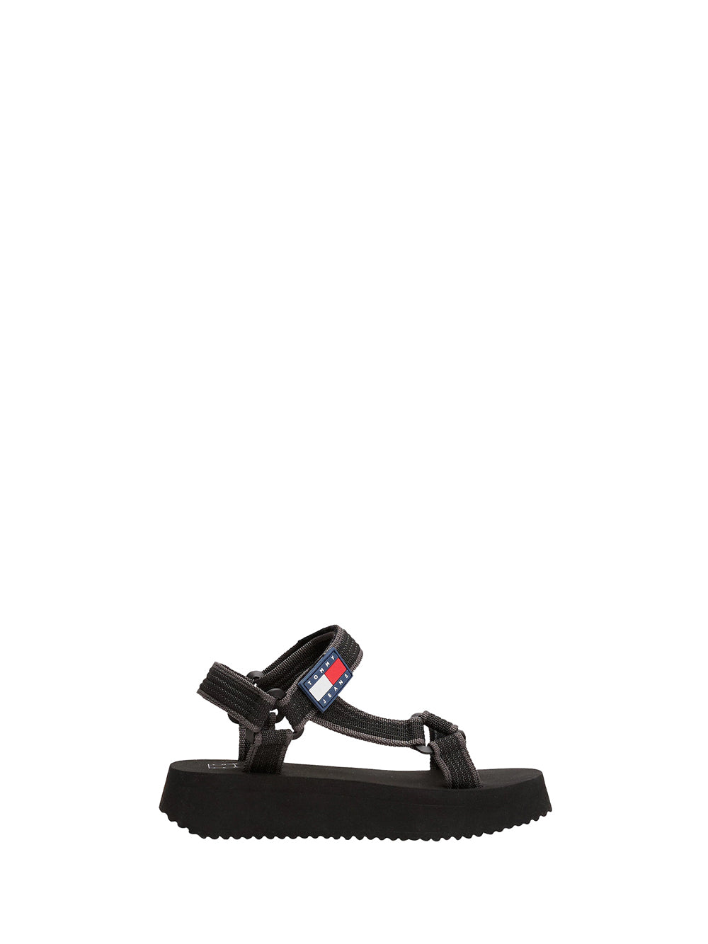 TOMMY HILFIGER 2USCITA Sandalo Basso Donna - Nero