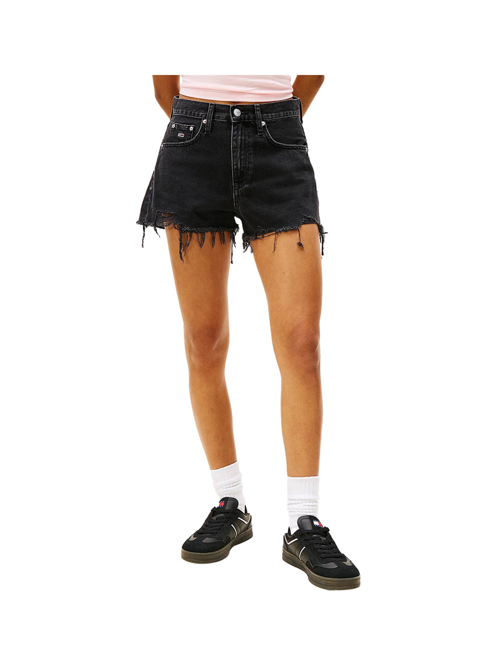 TOMMY JEANS 2USCITA Short Donna - Nero