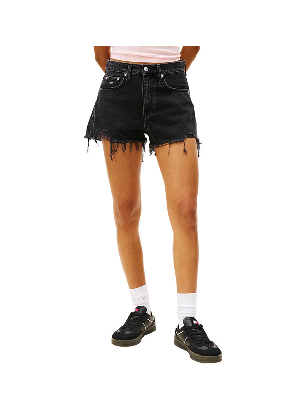 TOMMY JEANS 2USCITA Short Donna - Nero