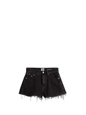 TOMMY JEANS 2USCITA Short Donna - Nero