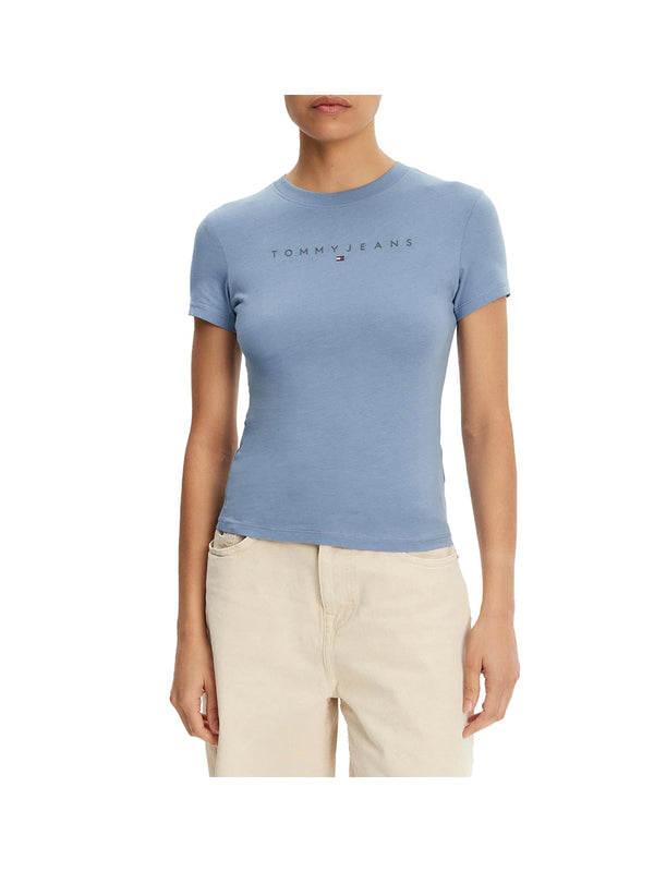 TOMMY JEANS 2USCITA T-Shirt Donna - Blu
