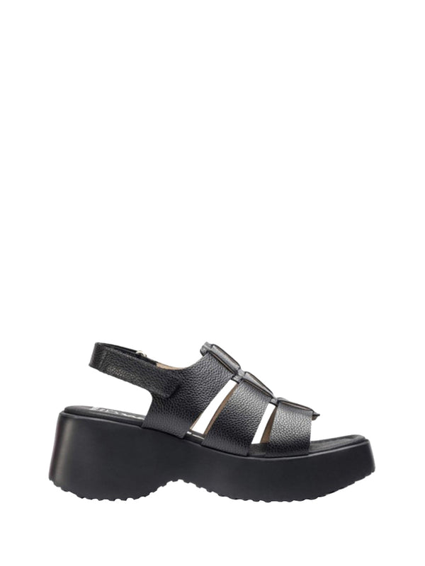 WONDERS 2 USCITA Sandalo Basso Donna - Nero