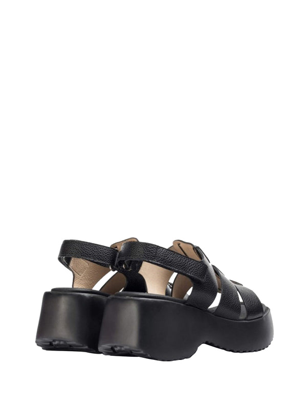 WONDERS 2 USCITA Sandalo Basso Donna - Nero
