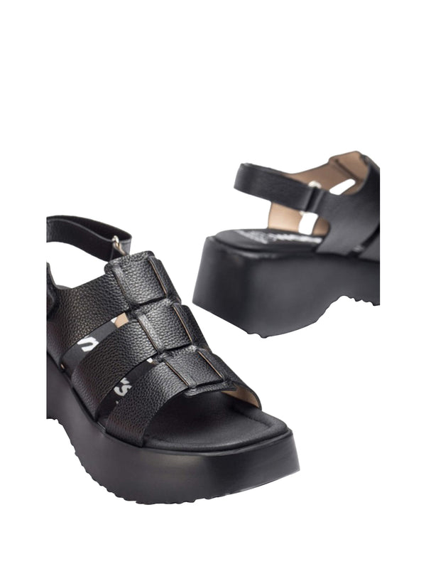 WONDERS 2 USCITA Sandalo Basso Donna - Nero