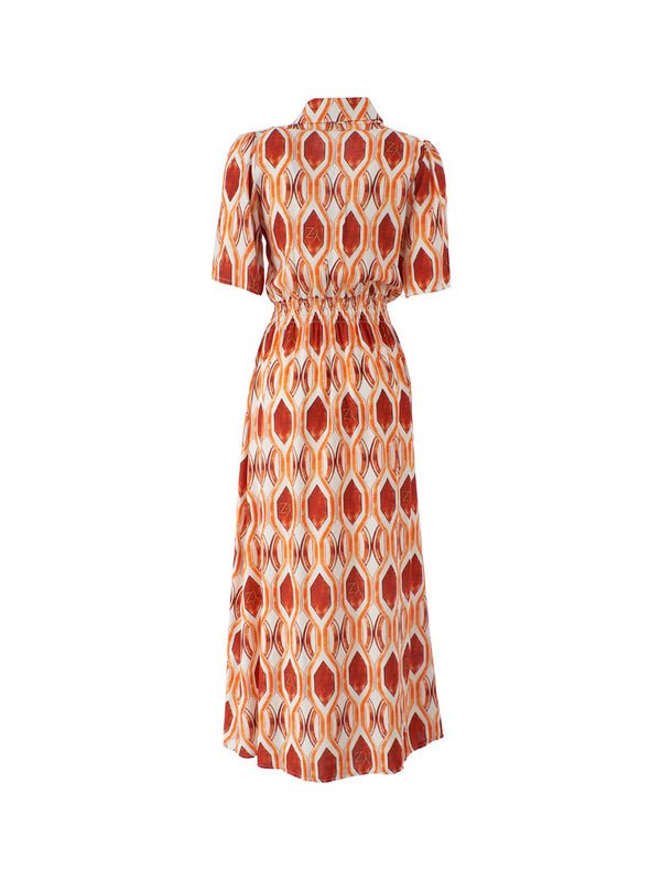 YES ZEE STC Abito Donna - Arancione