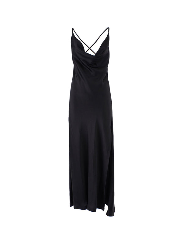 YES ZEE STC Abito Donna - Nero