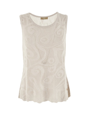 Yes Zee Maglia Donna - Beige