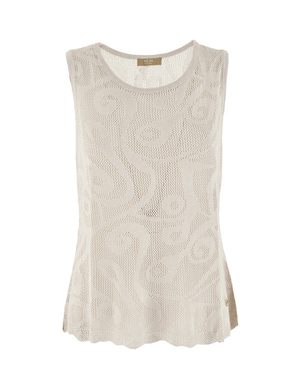 Yes Zee Maglia Donna - Beige