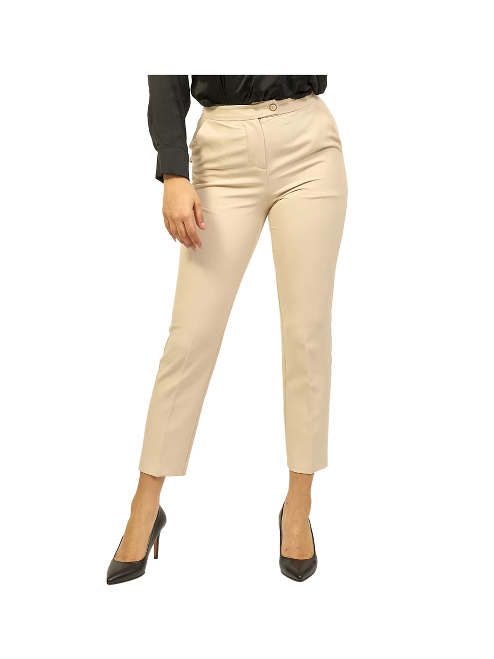 Yes Zee Pantalone Donna - Beige