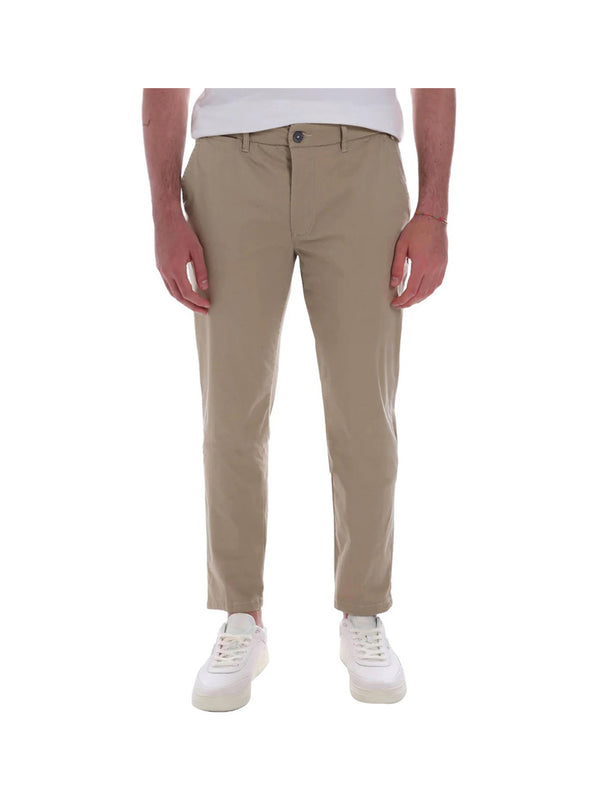 YES ZEE STC Pantalone Uomo - Beige