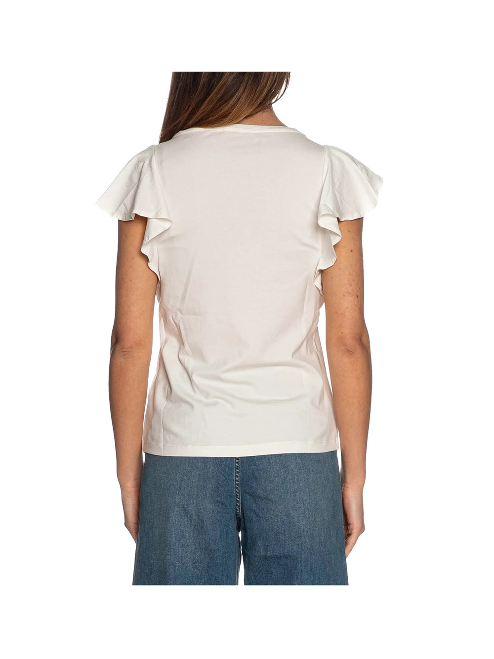 Yes Zee T-Shirt Donna - Avorio