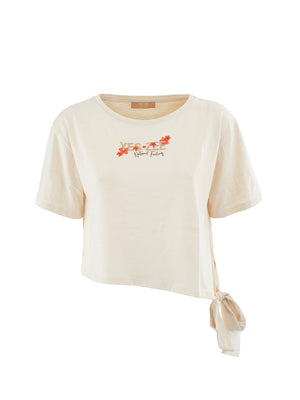 YES ZEE STC T-Shirt Donna - Beige