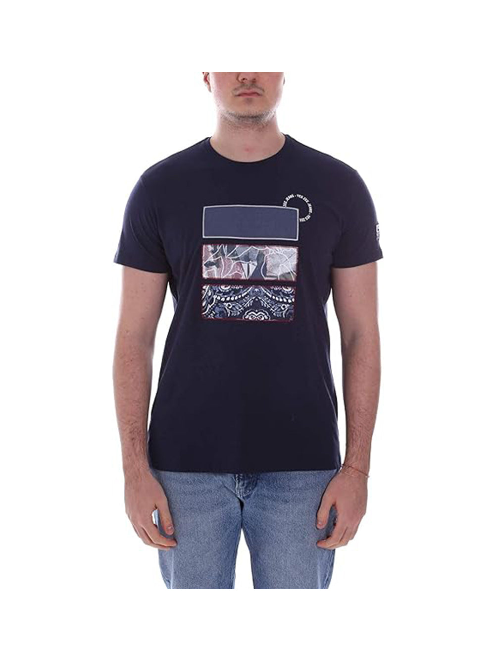 YES ZEE STC T-Shirt Uomo - Blu