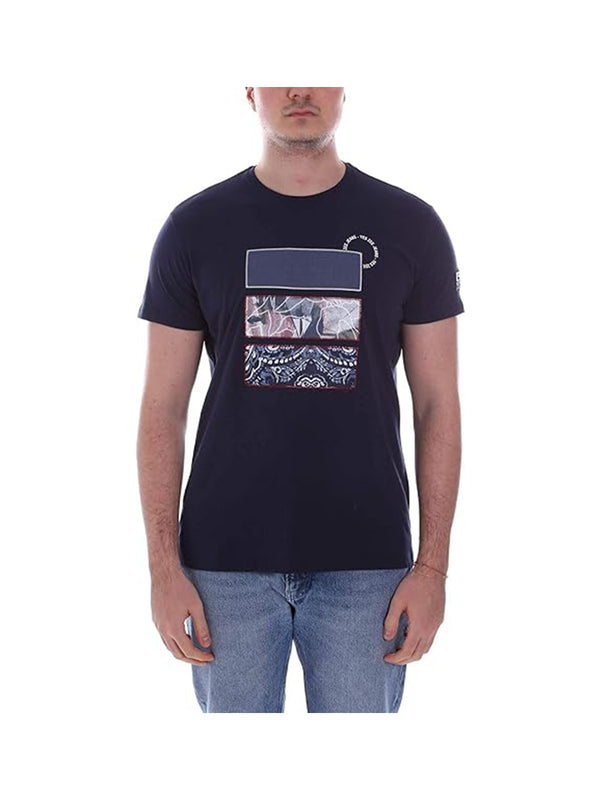 YES ZEE STC T-Shirt Uomo - Blu