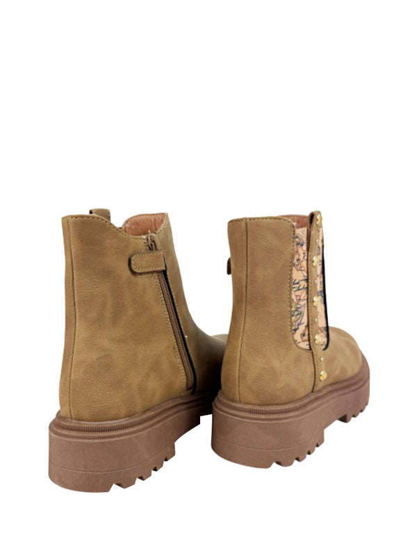 2 PRIMA CLASSE Tronchetto Donna - Beige