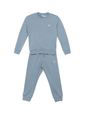 ADIDAS Felpa Unisex Bimbo - Blu