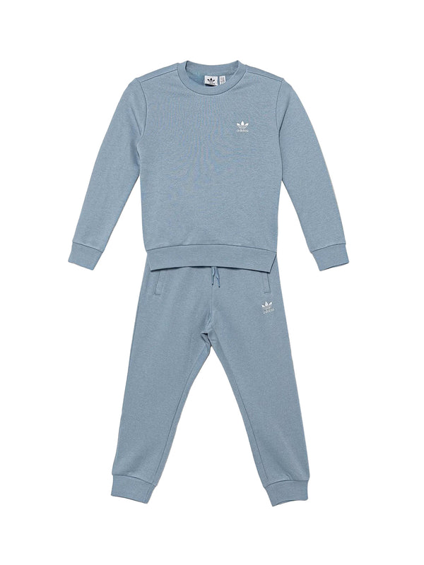 ADIDAS Felpa Unisex Bimbo - Blu