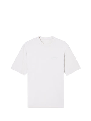 ARMANI EXCHANGE T-shirt Regulat Fiit Con Stampa Sulla Schiena - Bianco