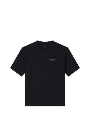 ARMANI EXCHANGE T-shirt Vestibilità Regolare Con Stampa Sul Retro - Nero