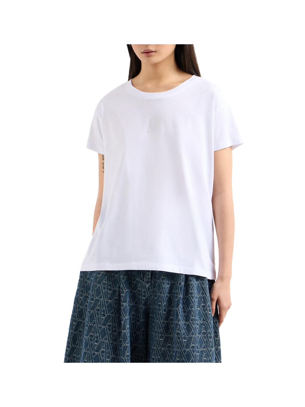 ARMANI EXCHANGE T-Shirt Donna - Bianco