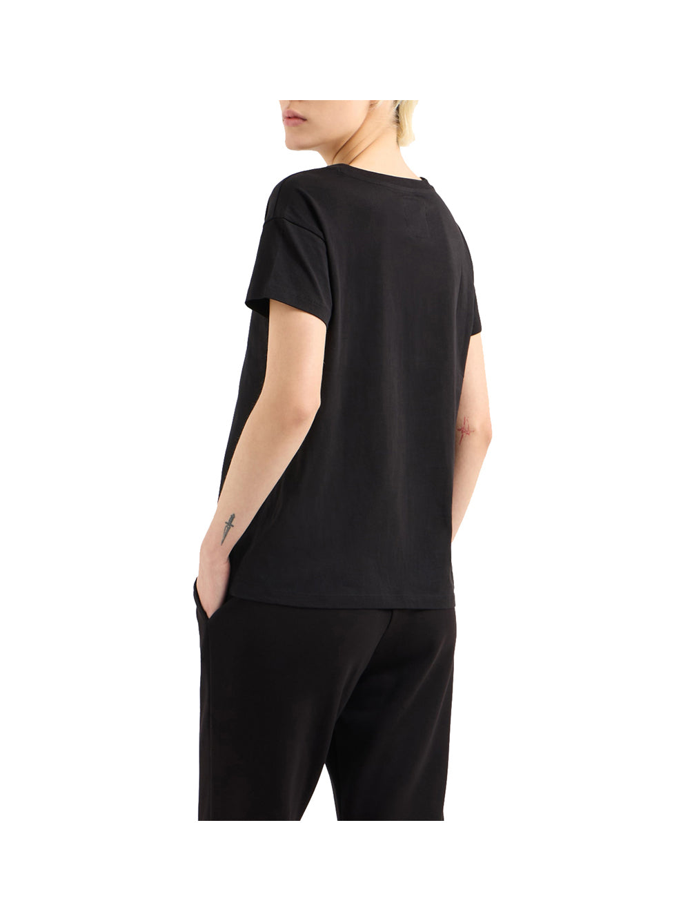 Armani Exchange T-Shirt Donna - Nero