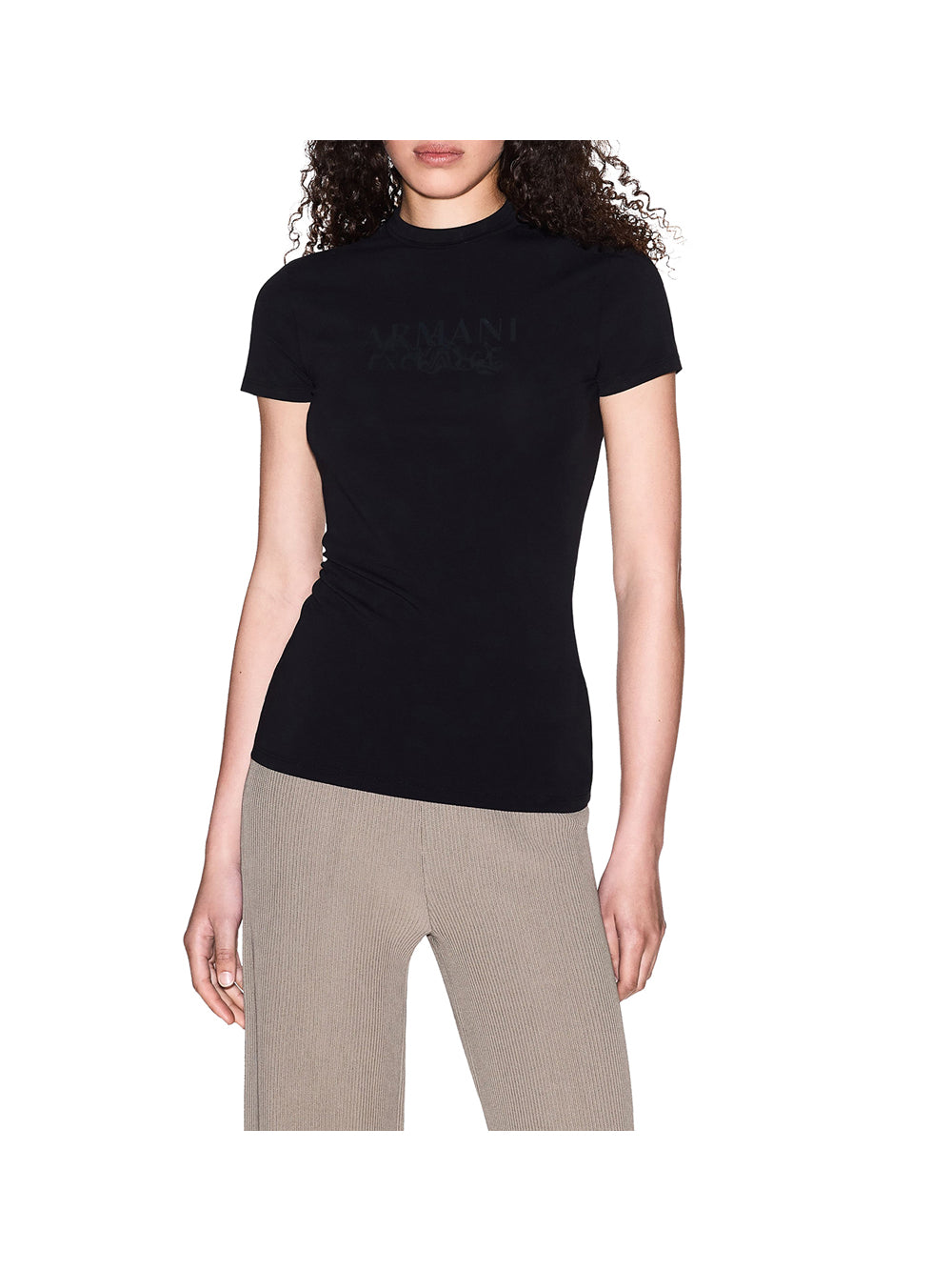Armani Exchange T-Shirt Donna - Nero
