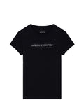 ARMANI EXCHANGE T-shirt Armani Exchange Slim Fit Con Logo Lettering - Nero