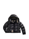 BLAUER Piumino Blauer Micro Rip Gloria Nero Beige