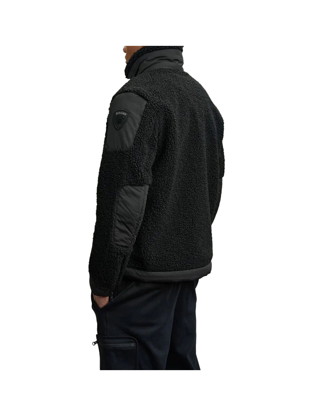 Blauer Piumino Blauer In Pelliccia Eco Hazelwood Nero