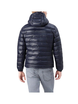 Blauer Giubbotto Blauer Termosaldato Con Cappuccio Charles Blu Verde