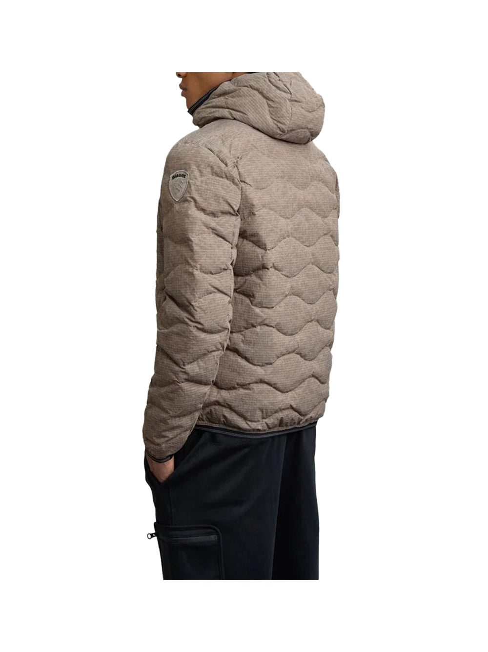 BLAUER Piumino Blauer Wax Ad Onde Wave Lontra
