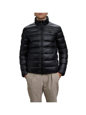 BLAUER Piumino Blauer Con Collo Alla Coreana Belmont Nero