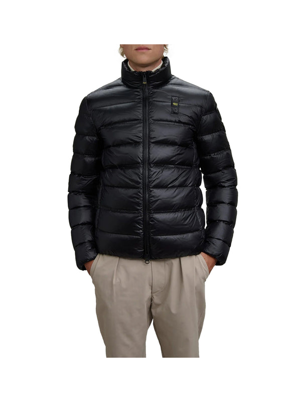 BLAUER Piumino Blauer Con Collo Alla Coreana Belmont Nero