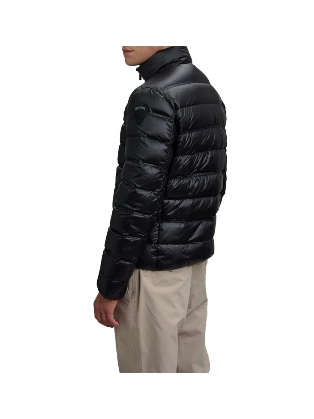 BLAUER Piumino Blauer Con Collo Alla Coreana Belmont Nero