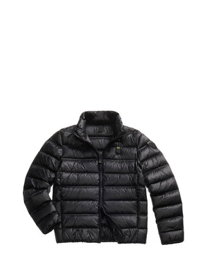 BLAUER Piumino Blauer Con Collo Alla Coreana Belmont Nero