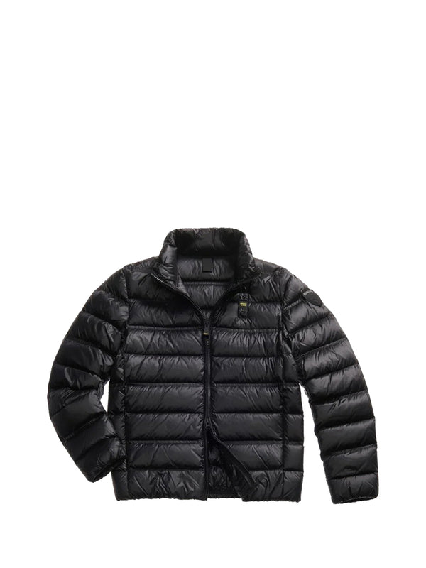BLAUER Piumino Blauer Con Collo Alla Coreana Belmont Nero