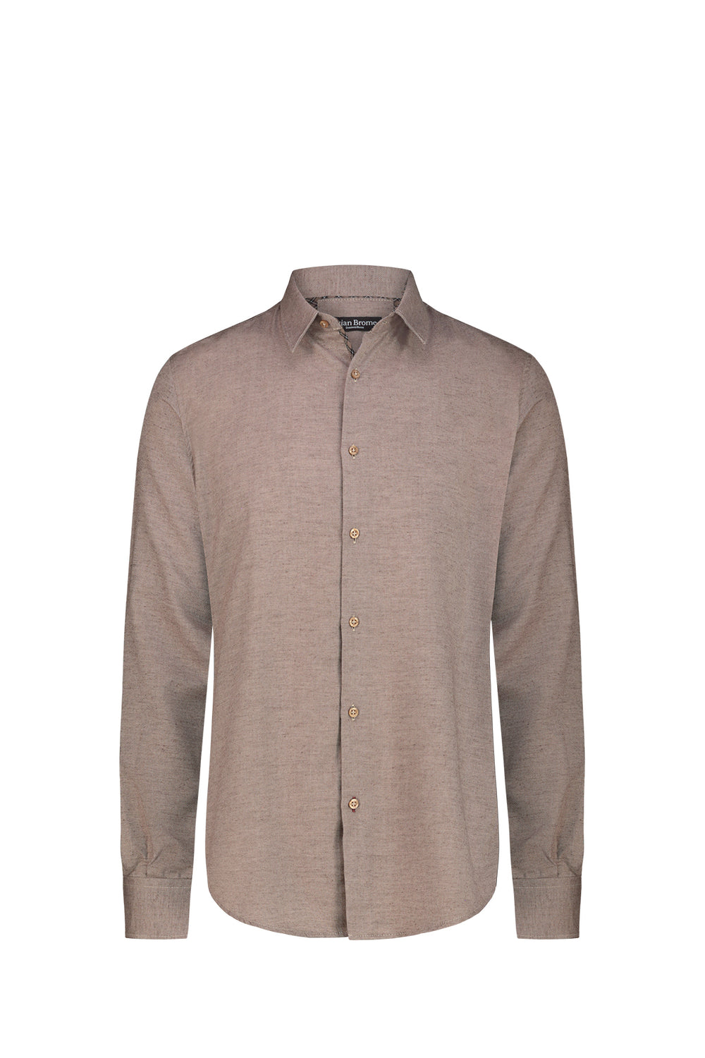 Brian Brome Camicia Uomo - Beige