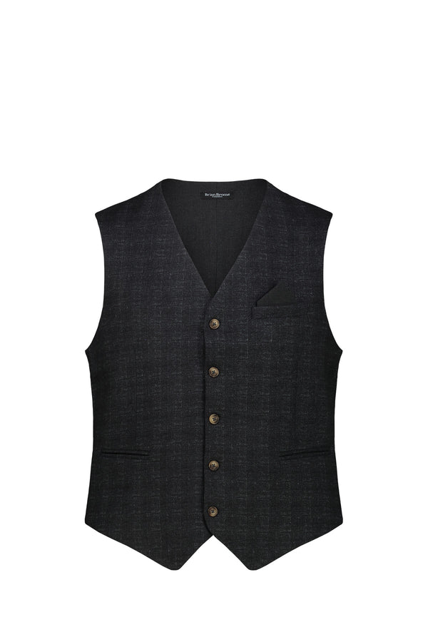 BRIAN BROME Gilet Uomo - Grigio