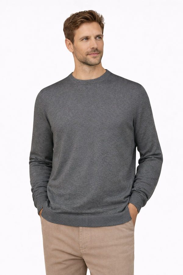 Brian Brome Maglia Uomo - Grigio