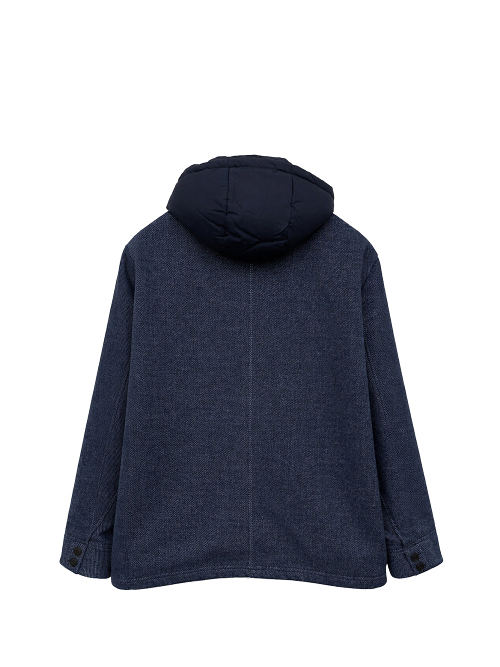 BRIAN BROME Cappotto Brian Brome 3/4 diagonale c/cappuccio Blu