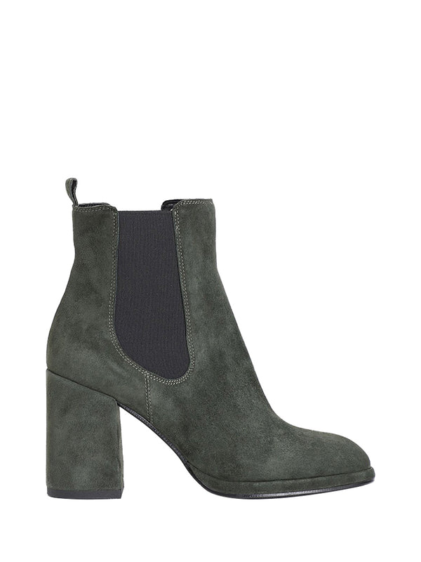 CAFE' NOIR STC Tronchetto Café Noir Donna in pelle scamosciata con fibbia Verde