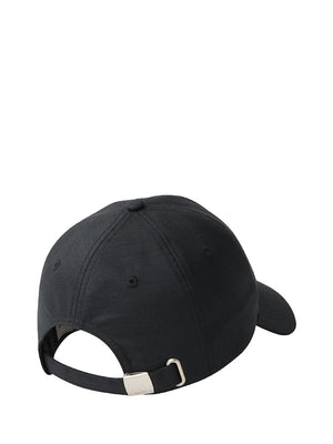CALVIN ACC.1USCITA Cappello Con Logo In Lino - Nero