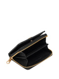 CALVIN ACC.1USCITA Portafoglio Minimal Monogram Leather Md - Nero