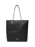 CALVIN ACC.1USCITA Borsa a Tracolla Minimal Monogram Chain Tote - Nero