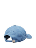 CALVIN ACC.1USCITA Cappello Con Logo In Denim - Denim