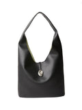 CALVIN ACC.1USCITA Borsa A Tracolla Grande E Morbida In Raso - Nero